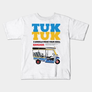 Tuk Tuk Bangkok Thailand Transportation Kids T-Shirt